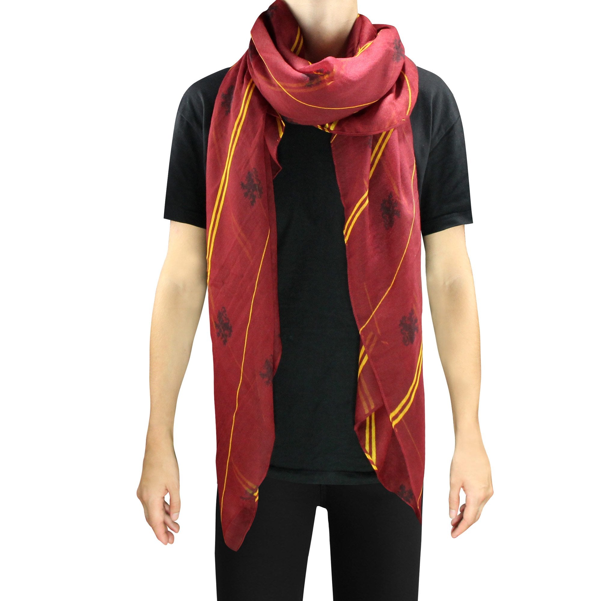 HARRY POTTER - Scarf Light Weight Voile Gryffindor