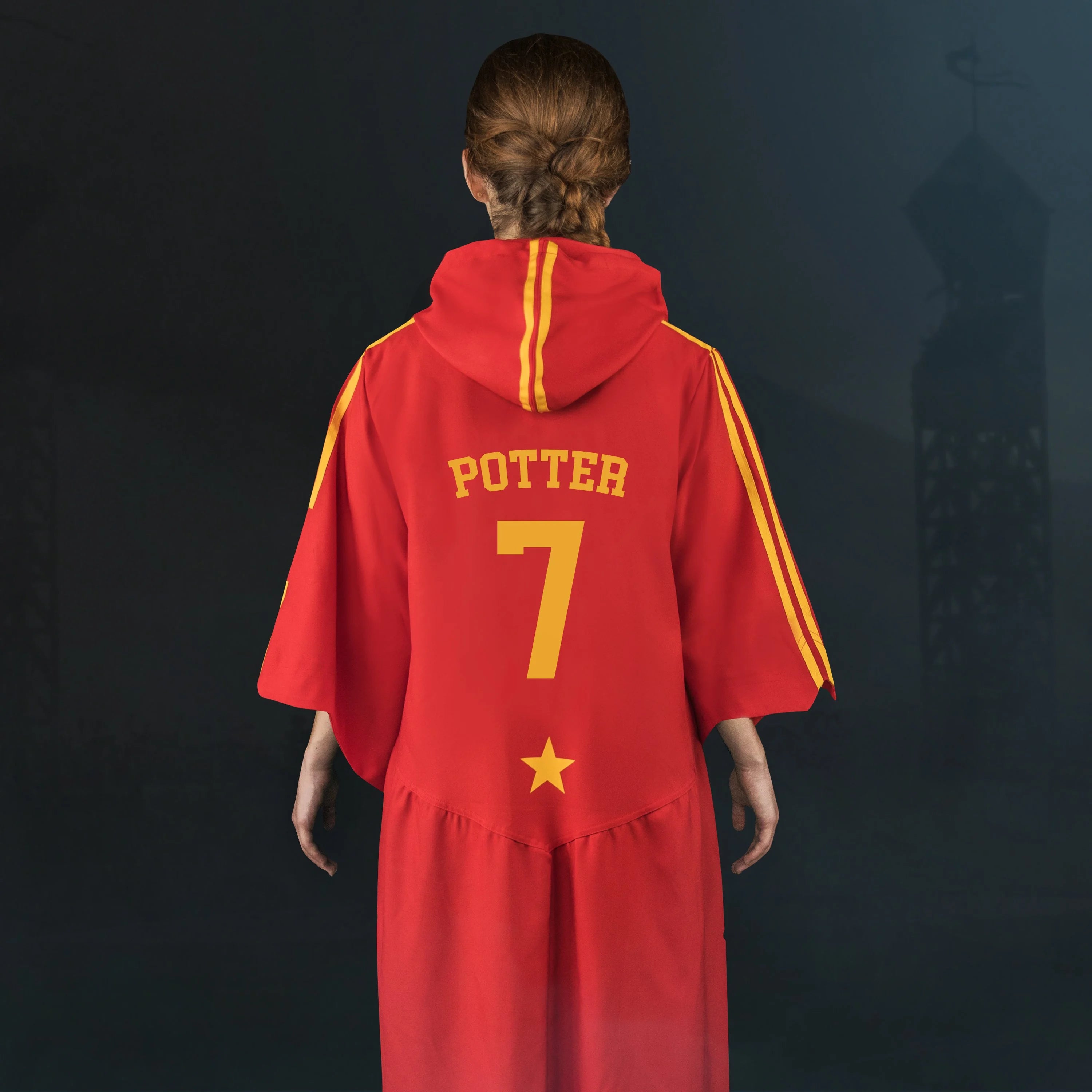 HARRY POTTER - Personalised Gryffindor Quidditch Robe (M)