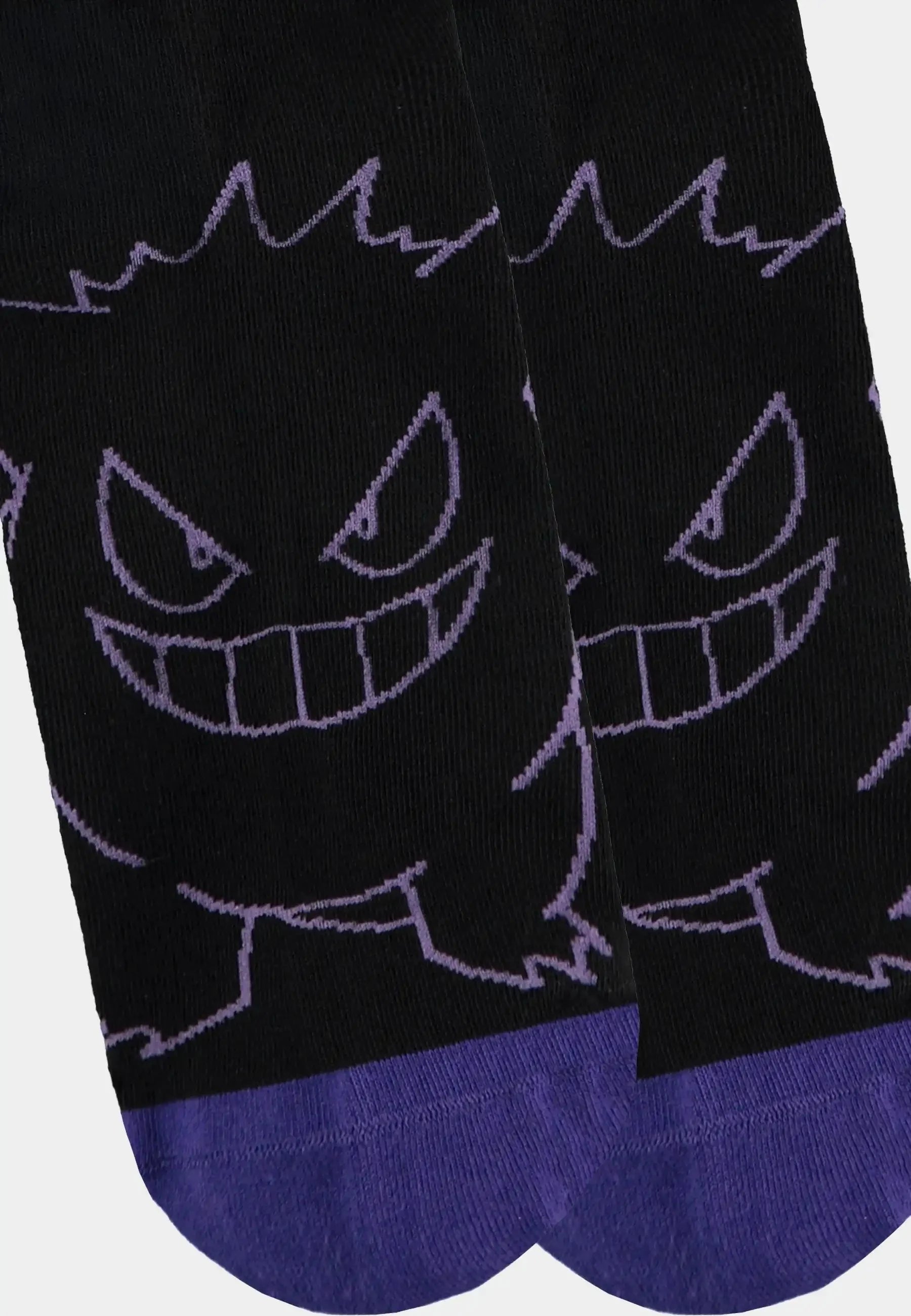 POKEMON - Gengar - Pack of 3 pairs of socks (T39-42)