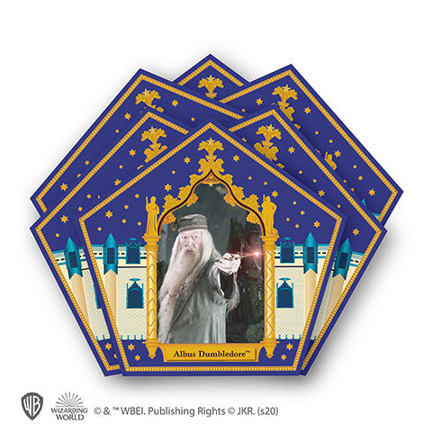 HARRY POTTER - Chocolate Frog Mold + 6 papers box + 12 Wizard Cards