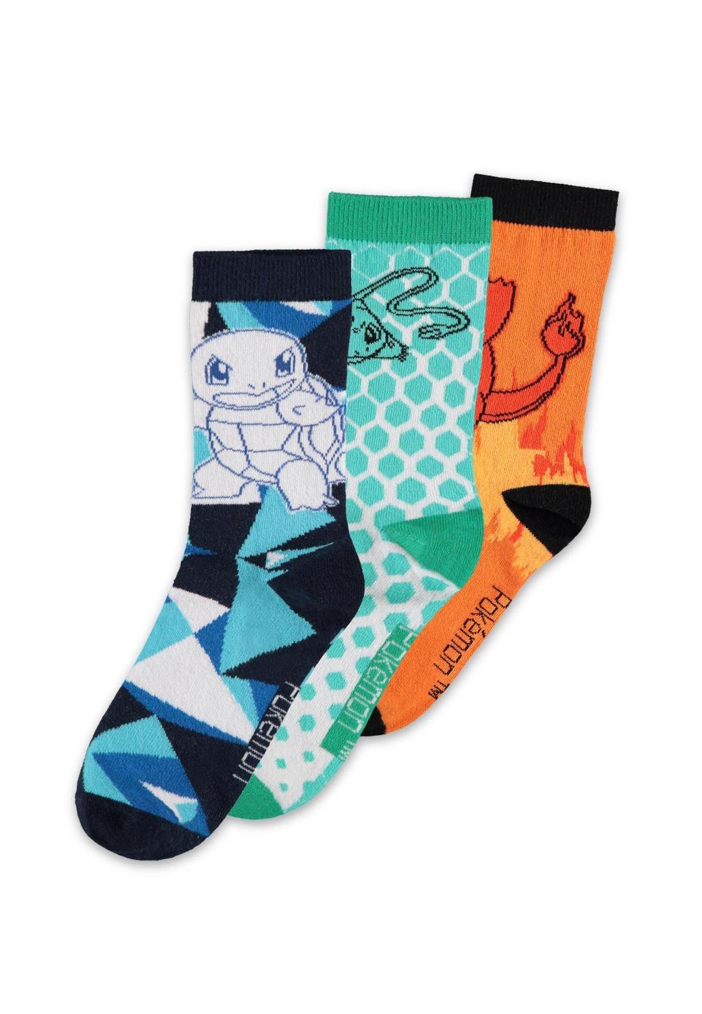 POKEMON - Vibrant - Pack of 3 pairs of socks (S 5,5-9)