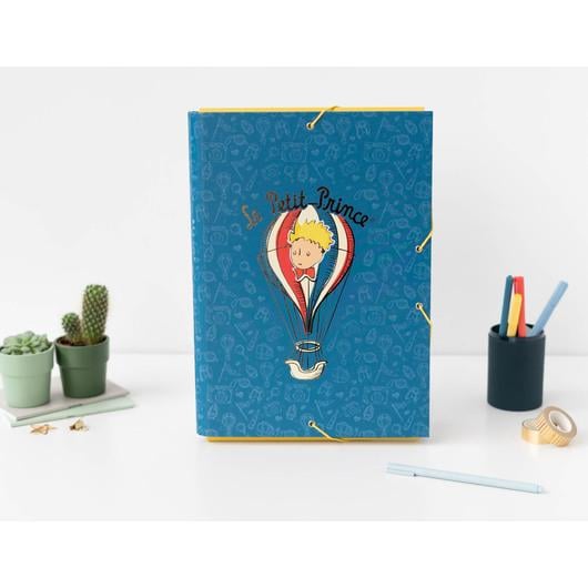 THE LITTLE PRINCE - A4 Premium Binder with Flaps & Elastic Band