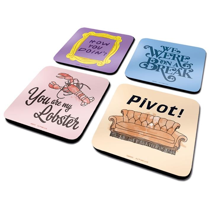 FRIENDS - Official Coaster Pack - Quotes
