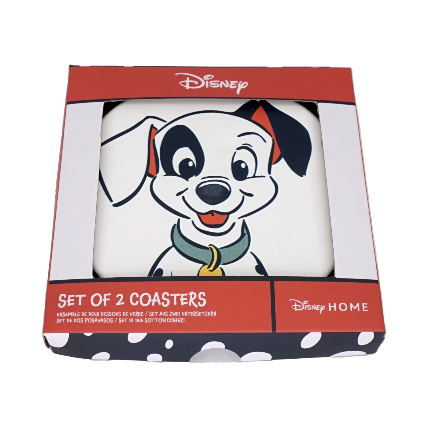 DISNEY - 101 Dalmatians - Set of 2 Coasters