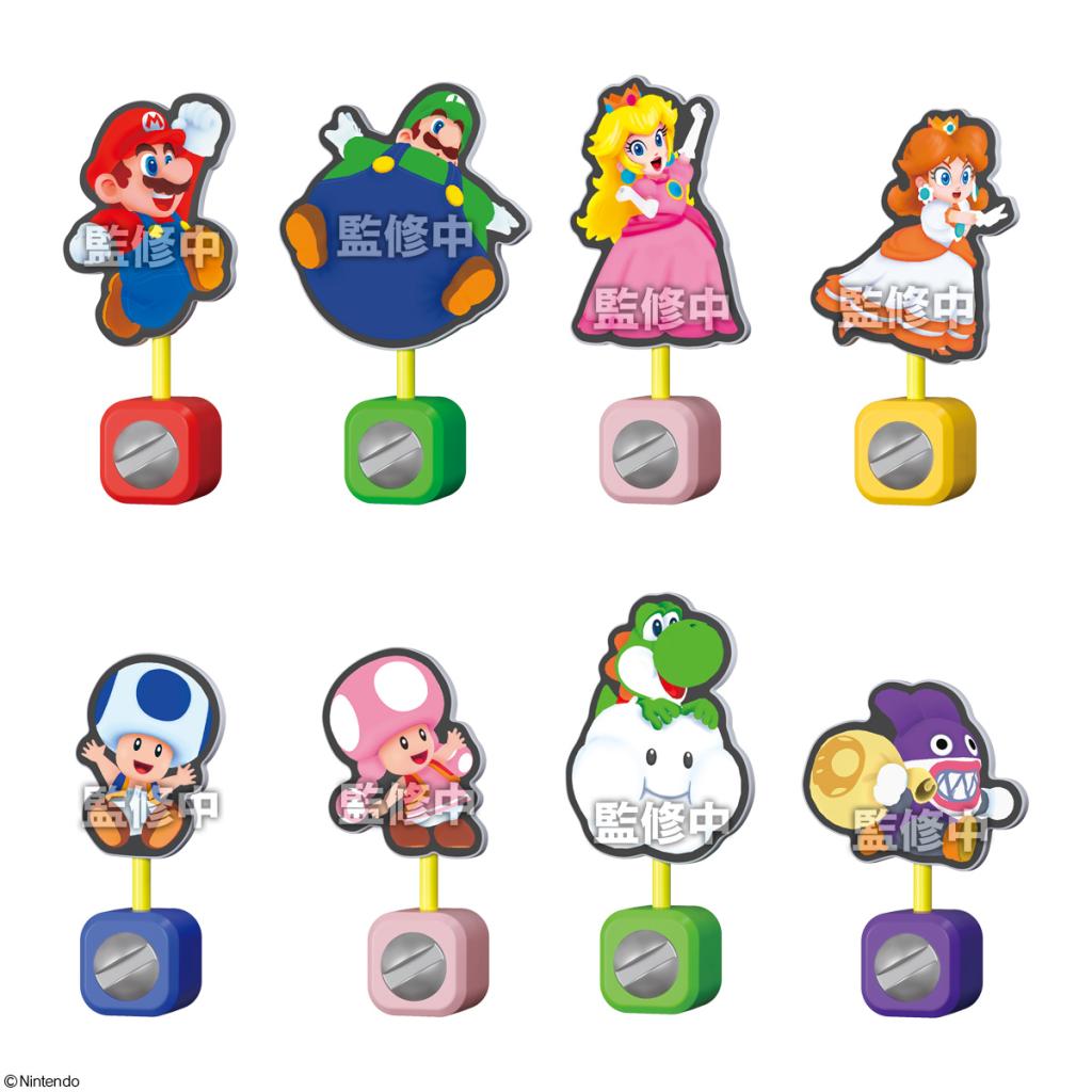 SUPER MARIO BROS. WONDER - Assortiments 16 Panel Clip Stand 8cm