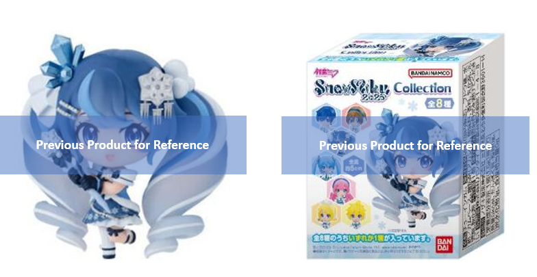 HATSUNE MIKU - Snow Miku 2026 Collection -  Assortiment 8 Figure 5cm
