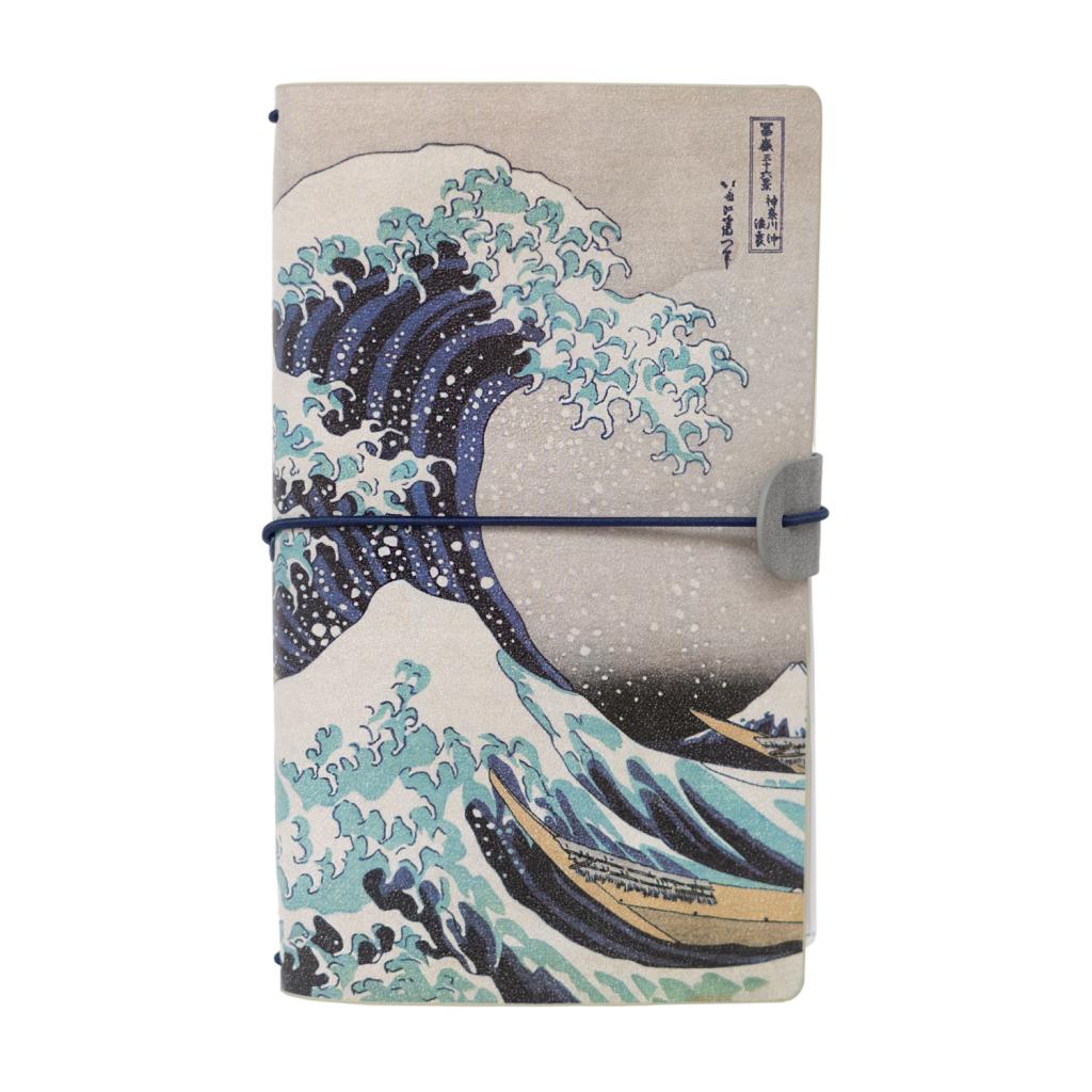 HOKUSAI - The Great Wave - Notebook + Dividers - Size A5