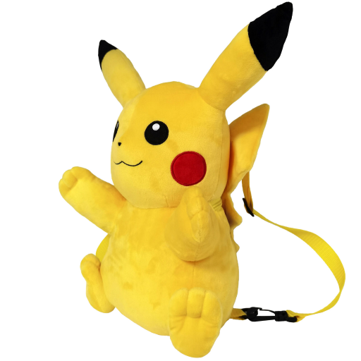 POKEMON - Pikachu - Backpack Plush 35cm