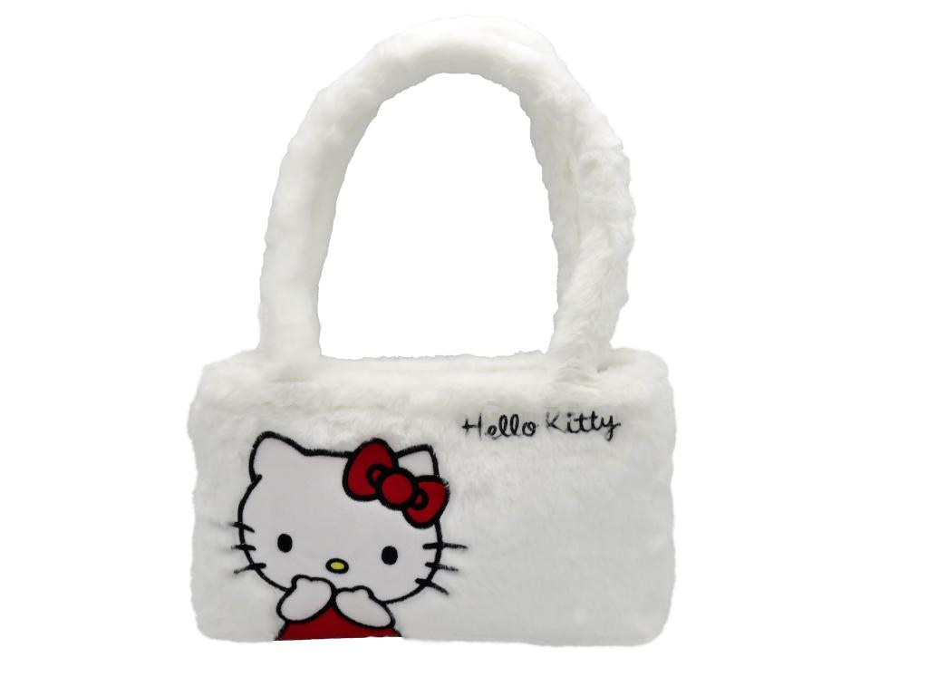 HELLO KITTY - Fur Handbag - Small 26x17x7cm