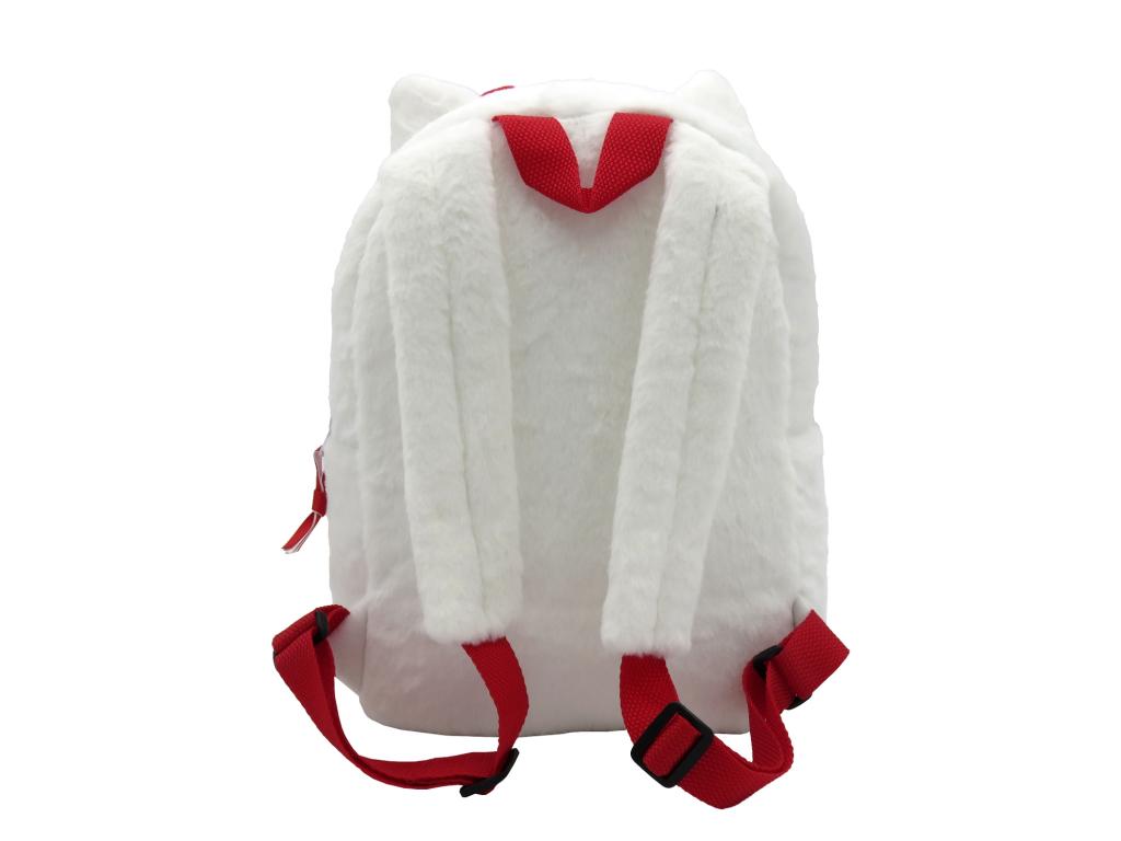 HELLO KITTY - Fur Backpack - 30x14x22cm