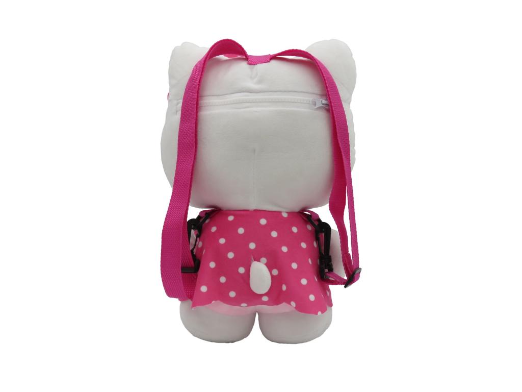 HELLO KITTY - Pink - Plush Backpack - 35cm