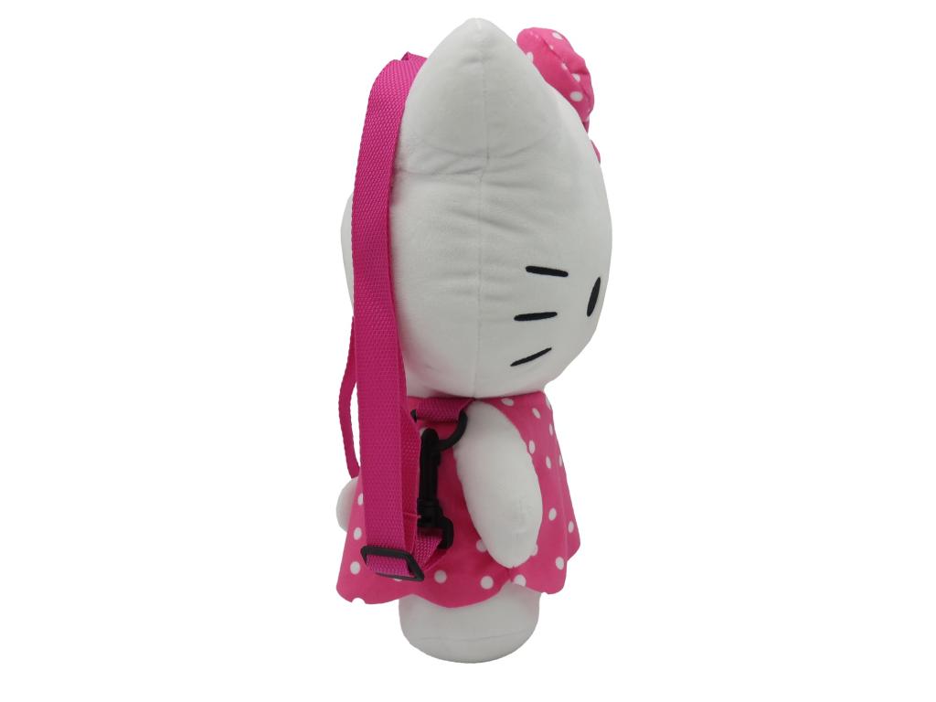 HELLO KITTY - Pink - Plush Backpack - 35cm