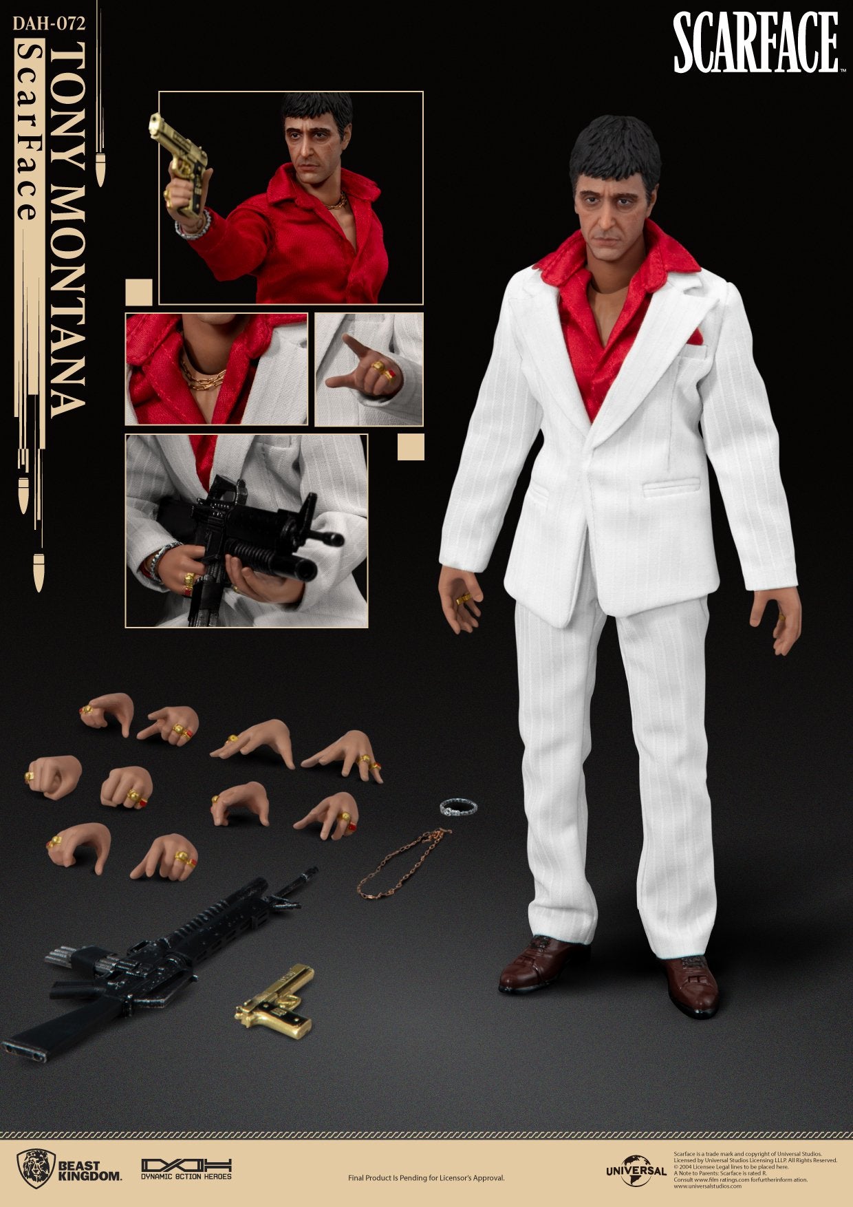 SCARFACE - Tony Montana - Dynamic Action Heroes 20.5cm
