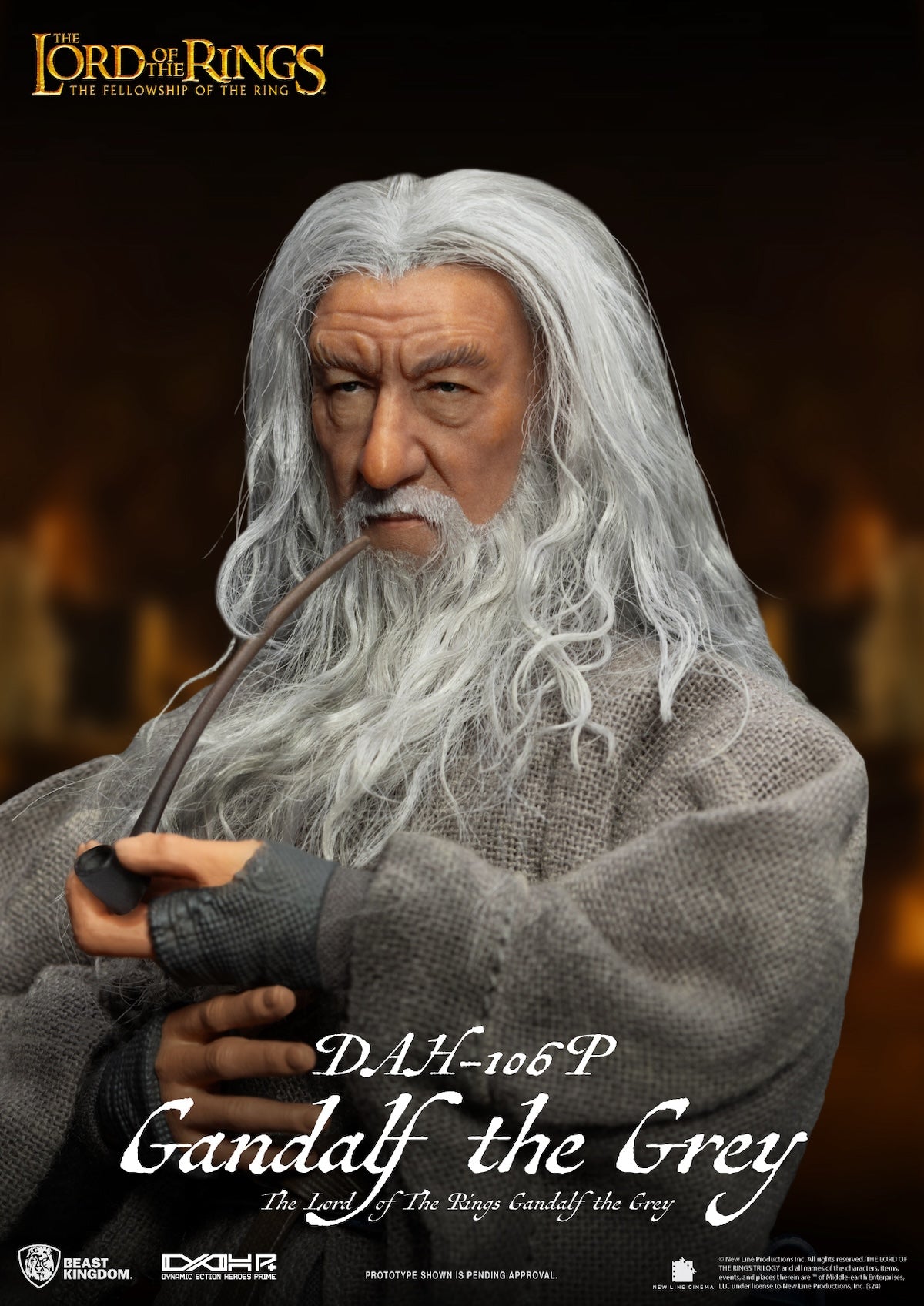 LORD OF THE RINGS - Gandalf The Grey- Statue 20.5cm