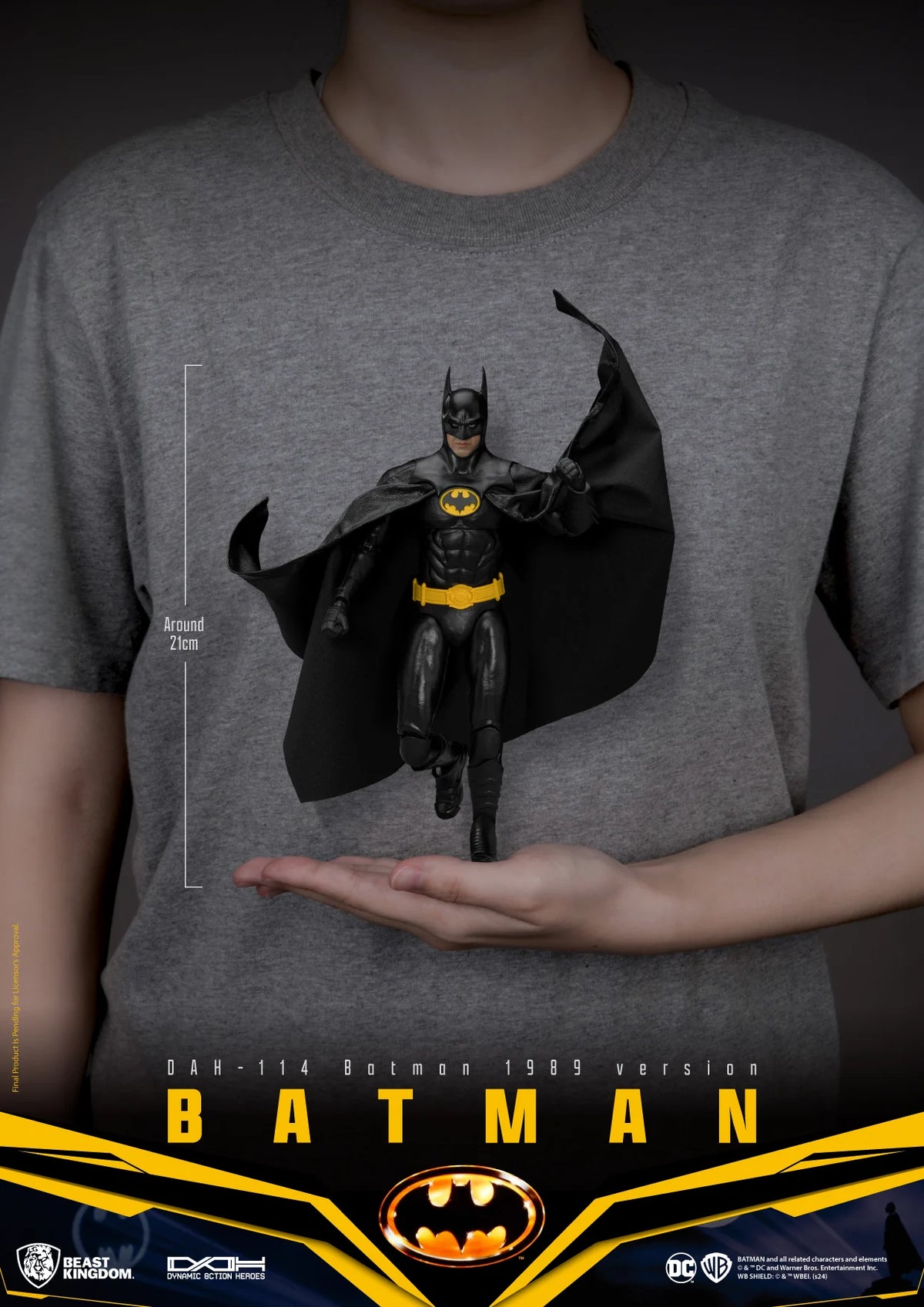 BATMAN 1989 - Batman - Dynamic Action Heroes 21cm