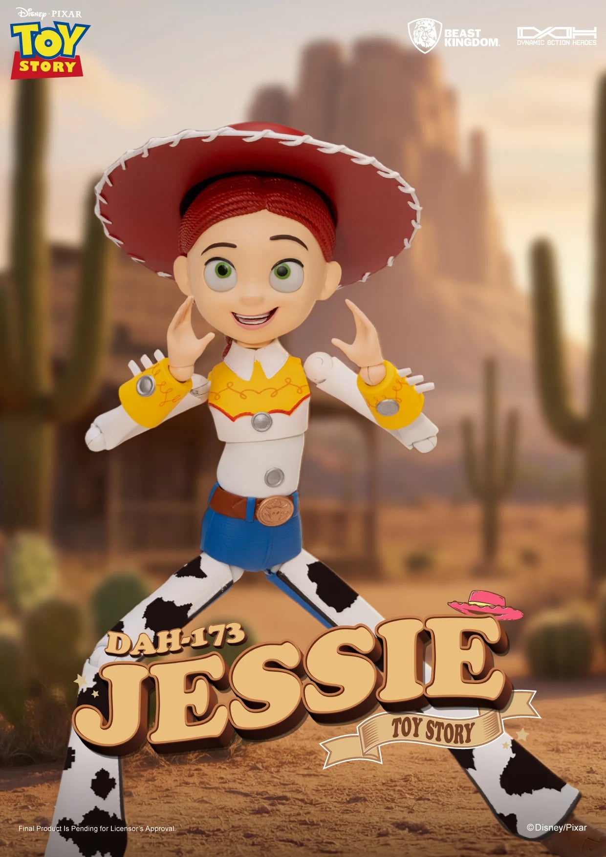 TOY STORY - Jessie - Dynamic Action Heroes 21.1cm