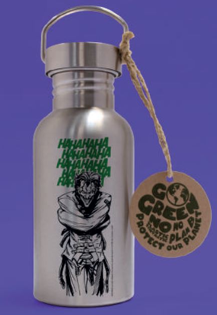 DC COMICS – Joker Laughs – Aluminium-Trinkflasche 500 ml