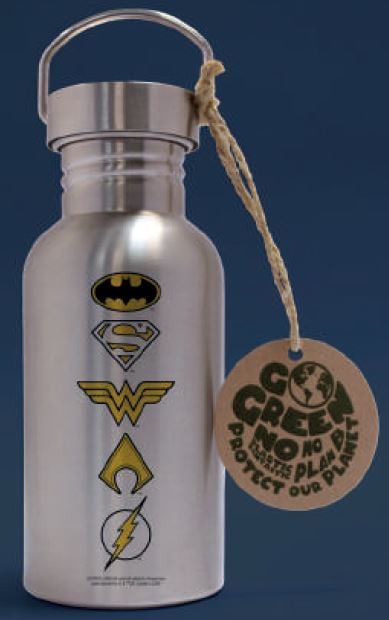 DC COMICS – Logos – Aluminium-Trinkflasche 500 ml