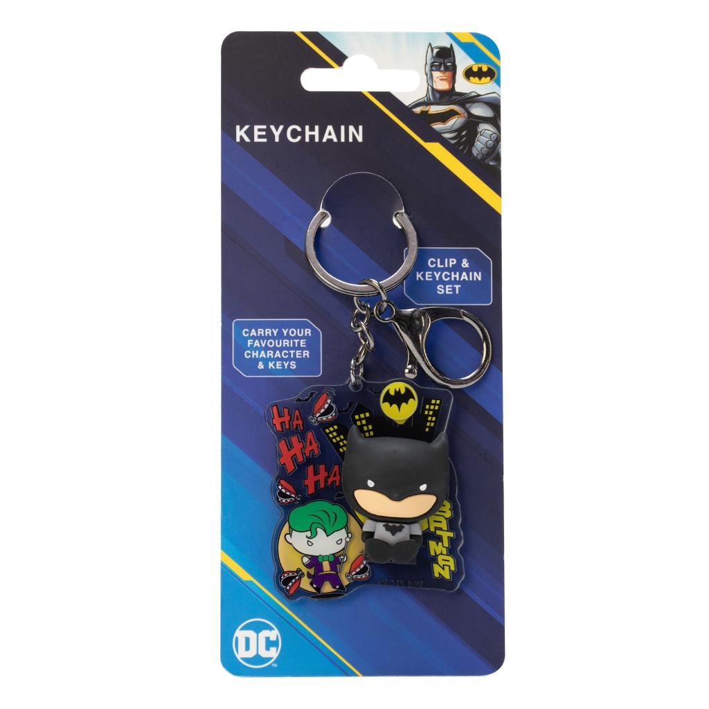 BATMAN & JOCKER - 3D Keychain