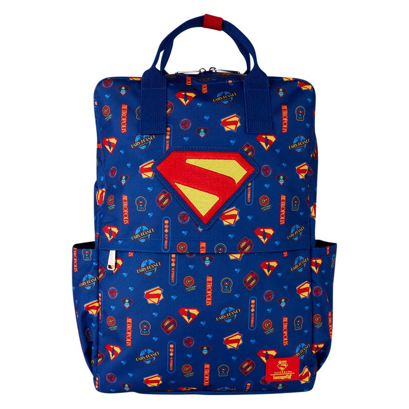 DC - Superman - Nylon Backpack LoungeFly