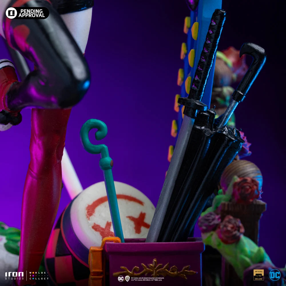 DC COMICS - Harley Quinn - Statue Art Scale 1/10 Deluxe 22cm