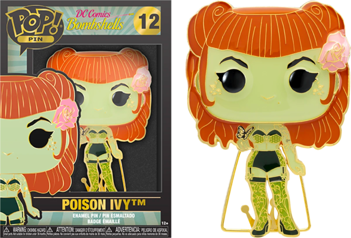 DC COMICS - Pop Large Enamel Pin N° 13 - Poison Ivy