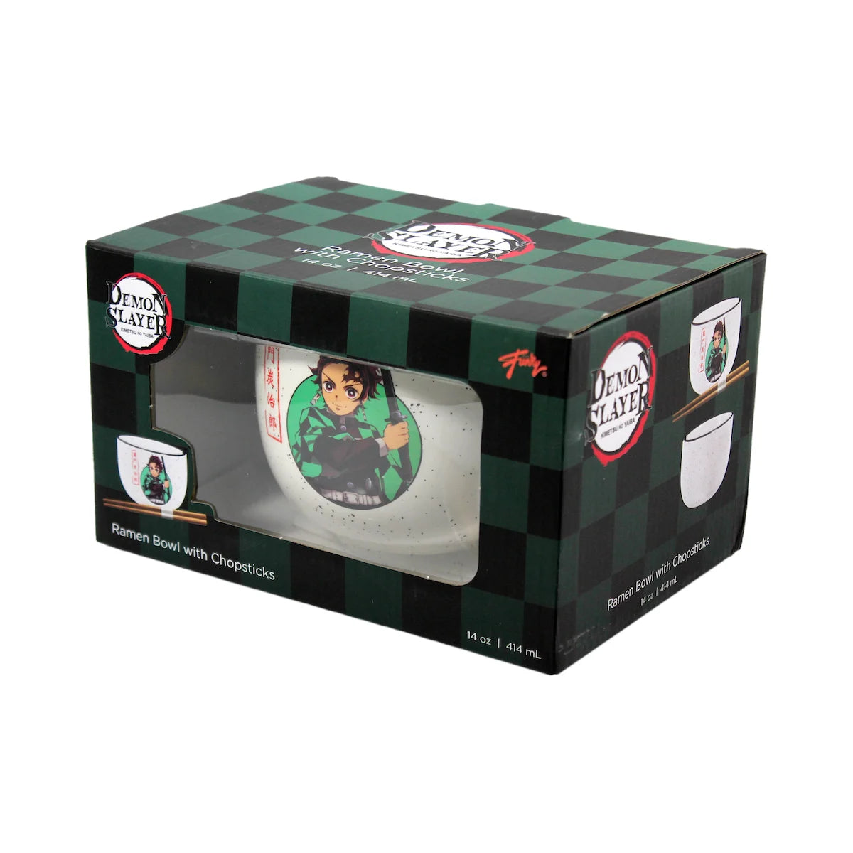 DEMON SLAYER – Ramenschale mit Essstäbchen 414 ml – Tanjiro