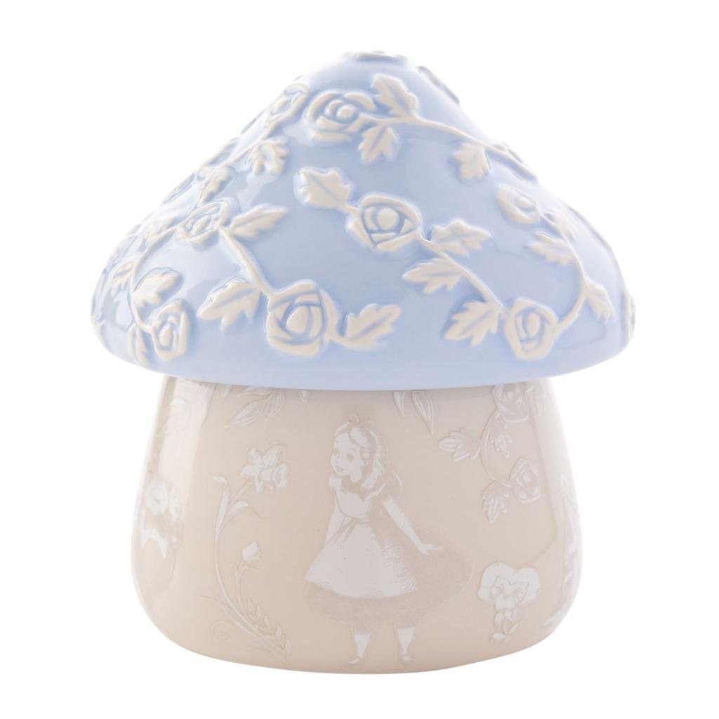 ALICE IN WONDERLAND - Mushroom - Embossed Trinket Box