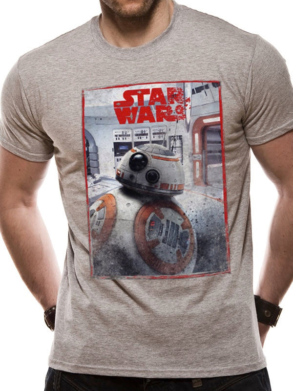 STAR WARS 8 Die letzten Jedi - T-Shirt BB8 Reveal (S)