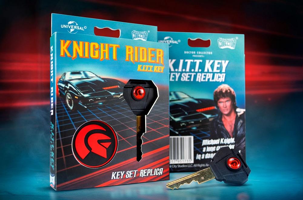 KNIGHT RIDER - K.I.T.T.'s Car Key - Replica Set