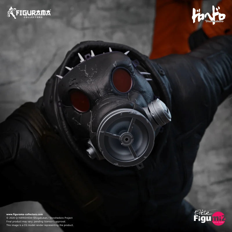 DOROHEDORO - Caïman and Nikaido - Statue Elite Figumiz 1/8 37cm