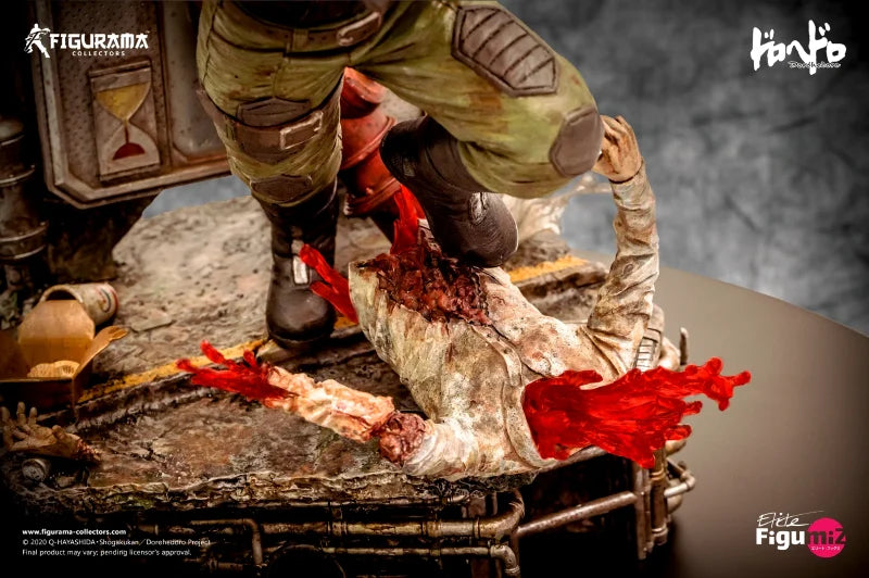 DOROHEDORO - Caïman and Nikaido - Statue Elite Figumiz 1/8 37cm