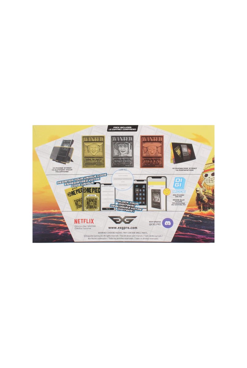 ONE PIECE - Starter Pack of 3 Digiplates + Interchangeable Stand