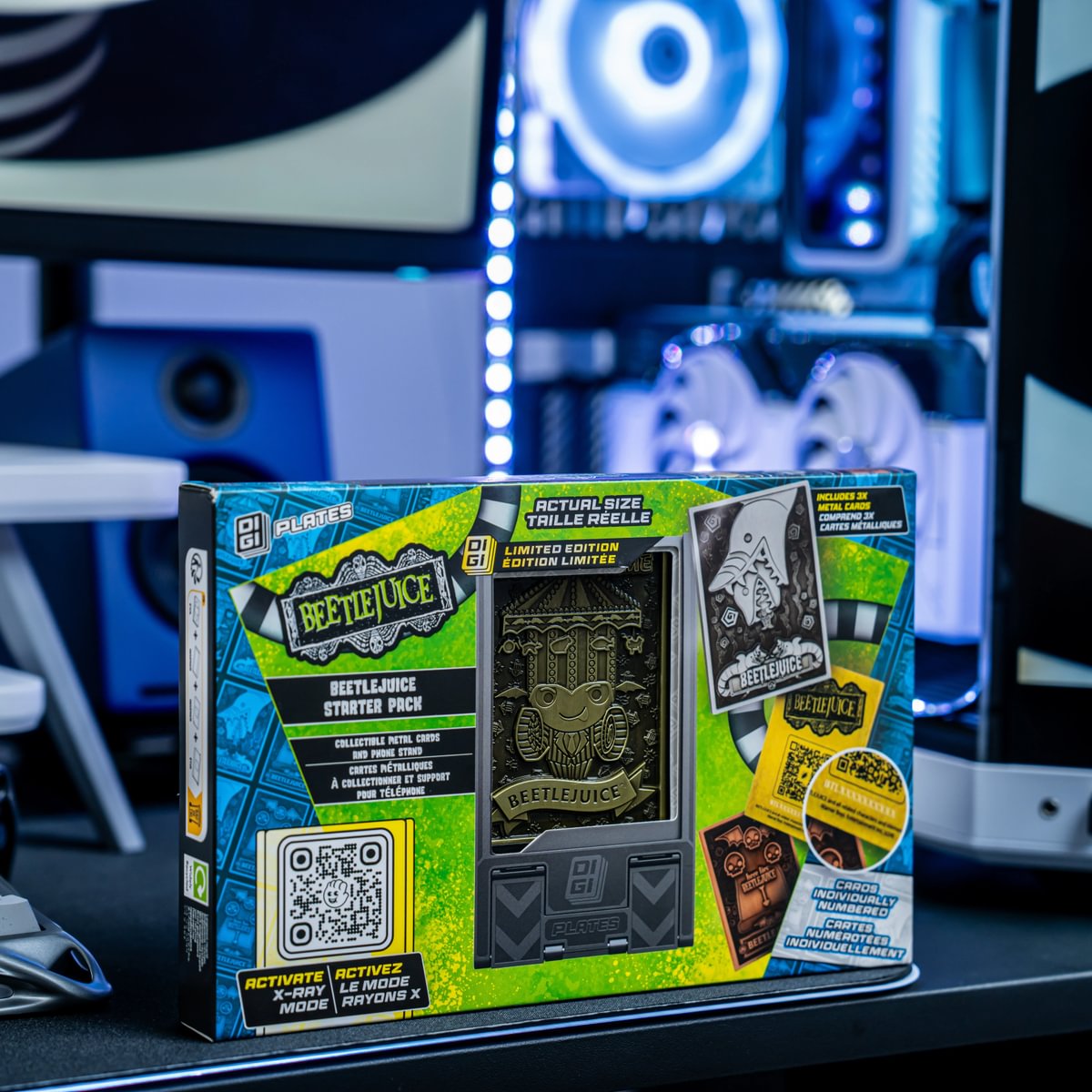 BEETLEJUICE - Starter Pack of 3 Digiplates + Interchangeable Stand