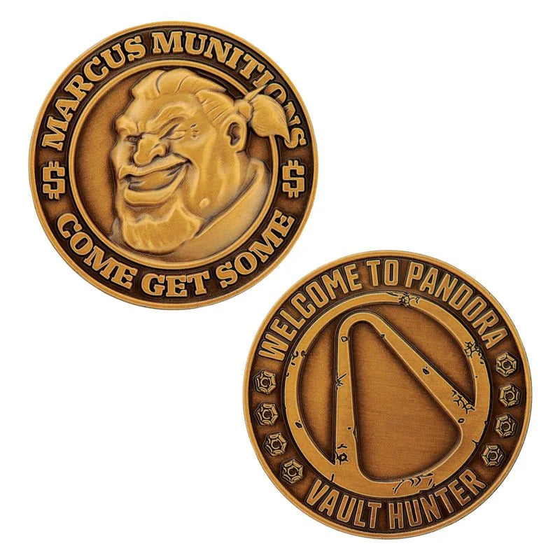 BORDERLANDS - Marcus Munitions - Limited Edition Coin