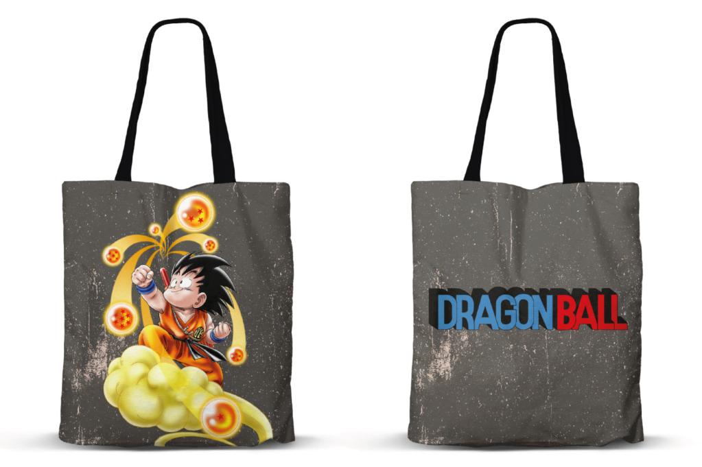 DRAGON BALL - Goku on Nimbus - Premium Tote Bag '40x33x1cm'