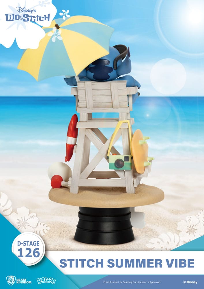 LILO & STITCH - Stitch Summer Vibe - Diorama D-Stage 16.4cm