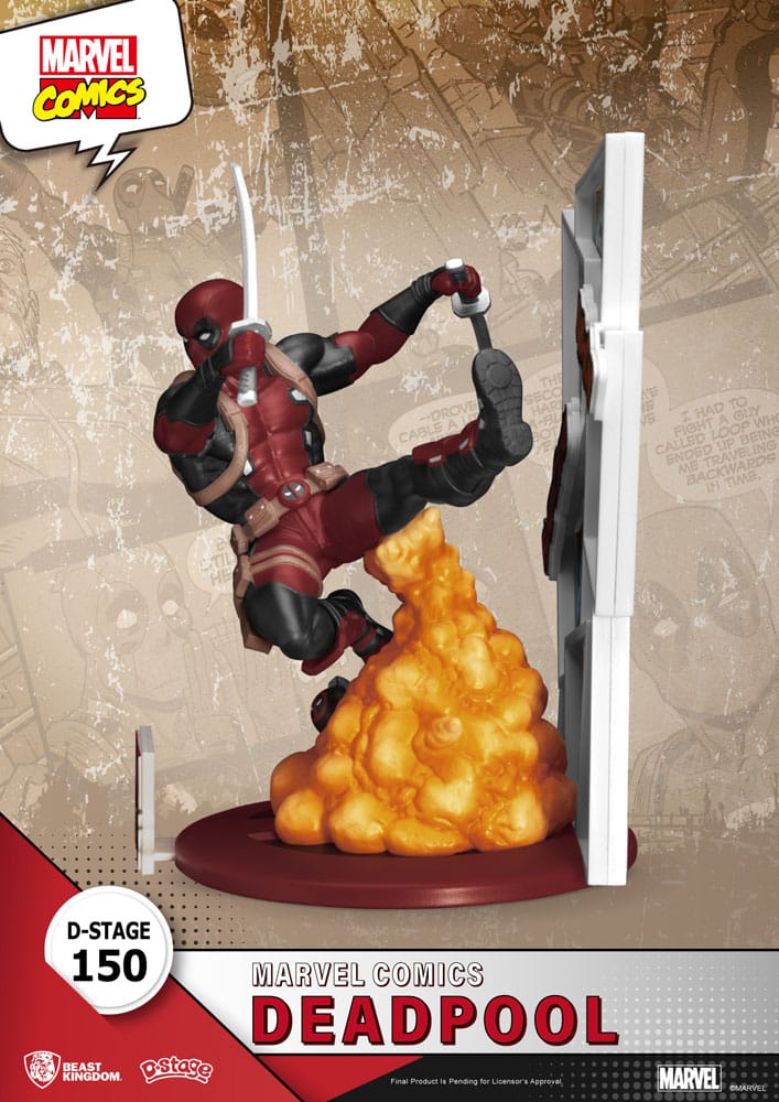 MARVEL - Deadpool - Diorama D-Stage 16cm