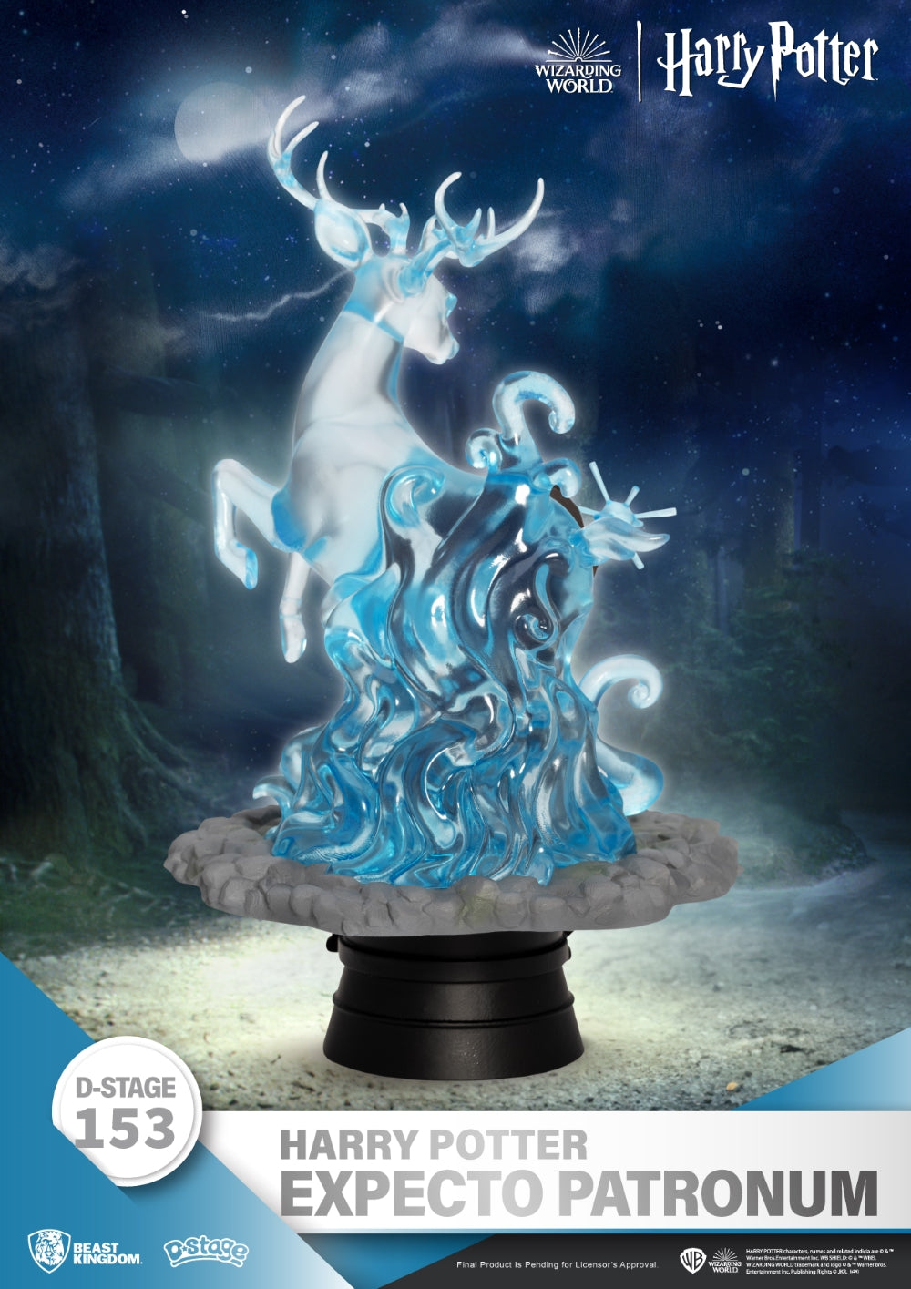 HARRY POTTER - Expecto Patronum - Diorama D-Stage 16cm