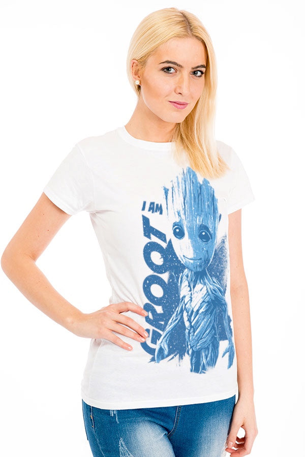 GUARDIANS OF THE GALAXY - T-Shirt I Am Groot - GIRL (S)