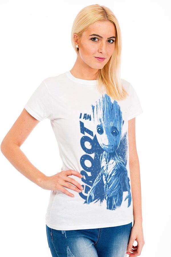 GUARDIANS OF THE GALAXY - T-Shirt I Am Groot - GIRL (M)