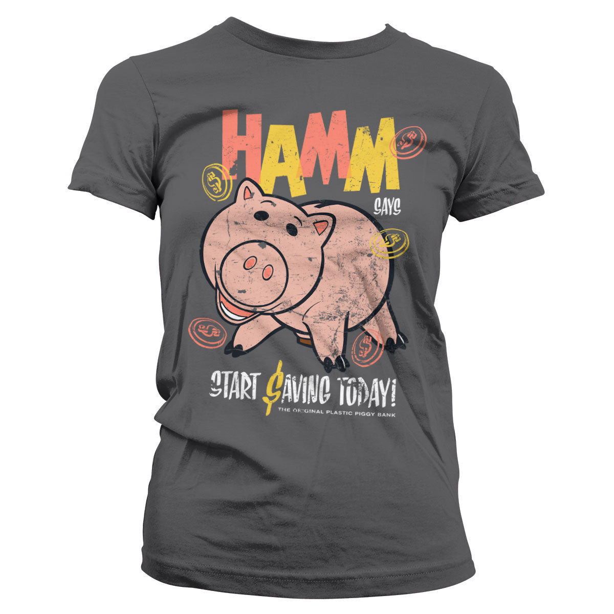 TOY STORY - Girly T-Shirt - Hamm (S)