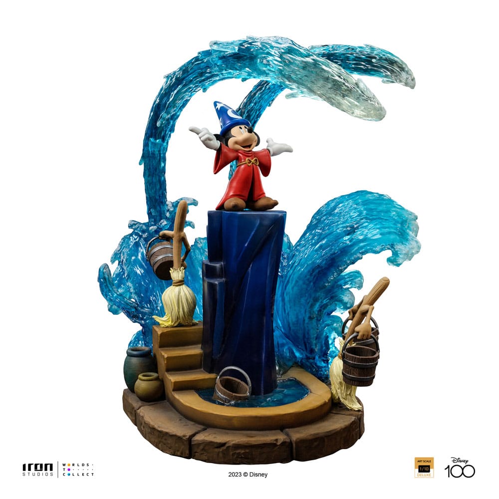 DISNEY - Mickey Fantasia Deluxe - Statue Art Scale Deluxe 1/10 51cm