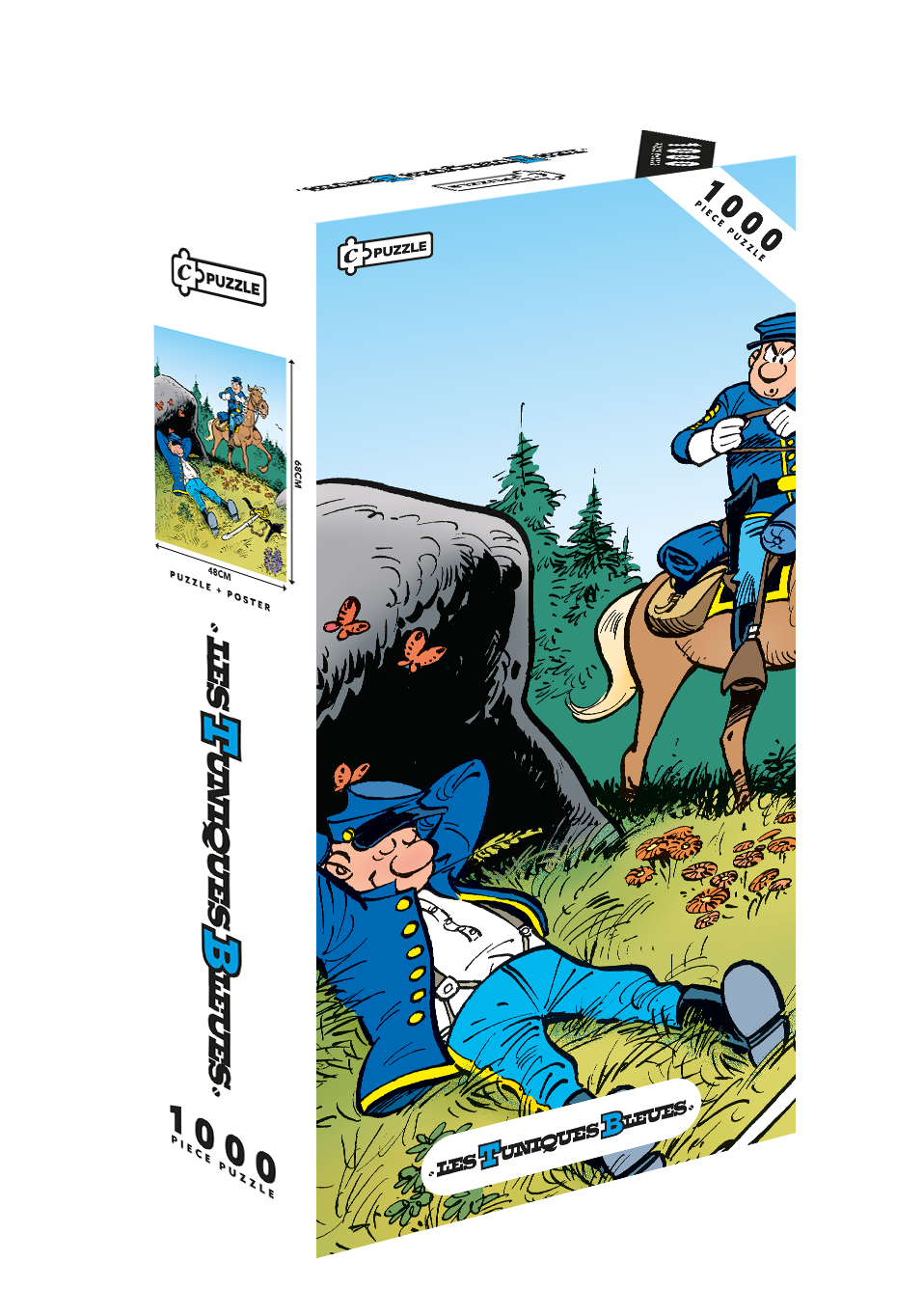 LES TUNIQUES BLEUES - Poster + Puzzle 1000pcs