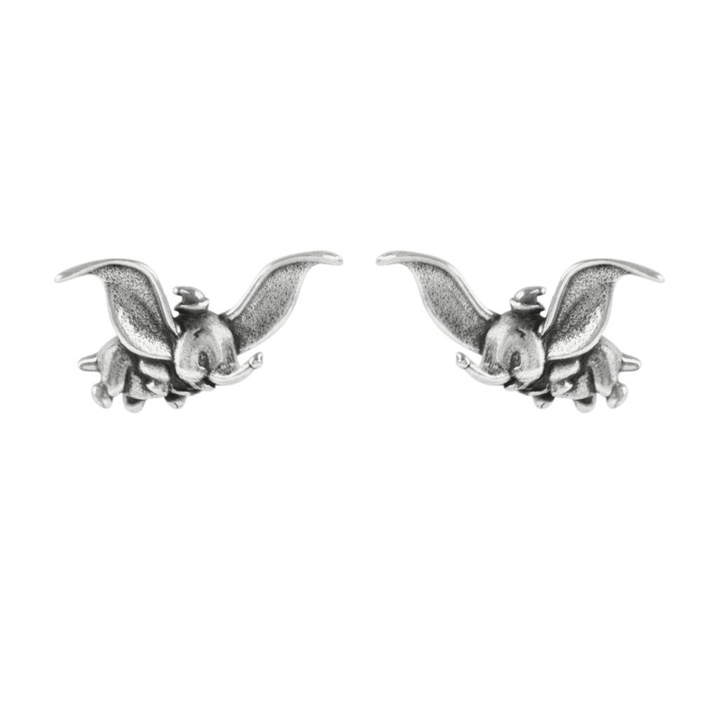 DISNEY - Dumbo - 1 Pair of 925 Silver Studs Earrings