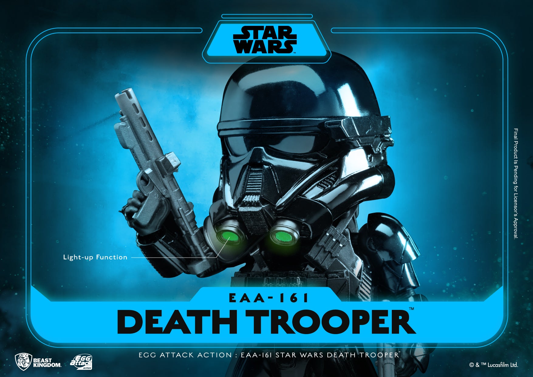 STAR WARS - Death Trooper - Figure Egg Attack Action 16.5cm