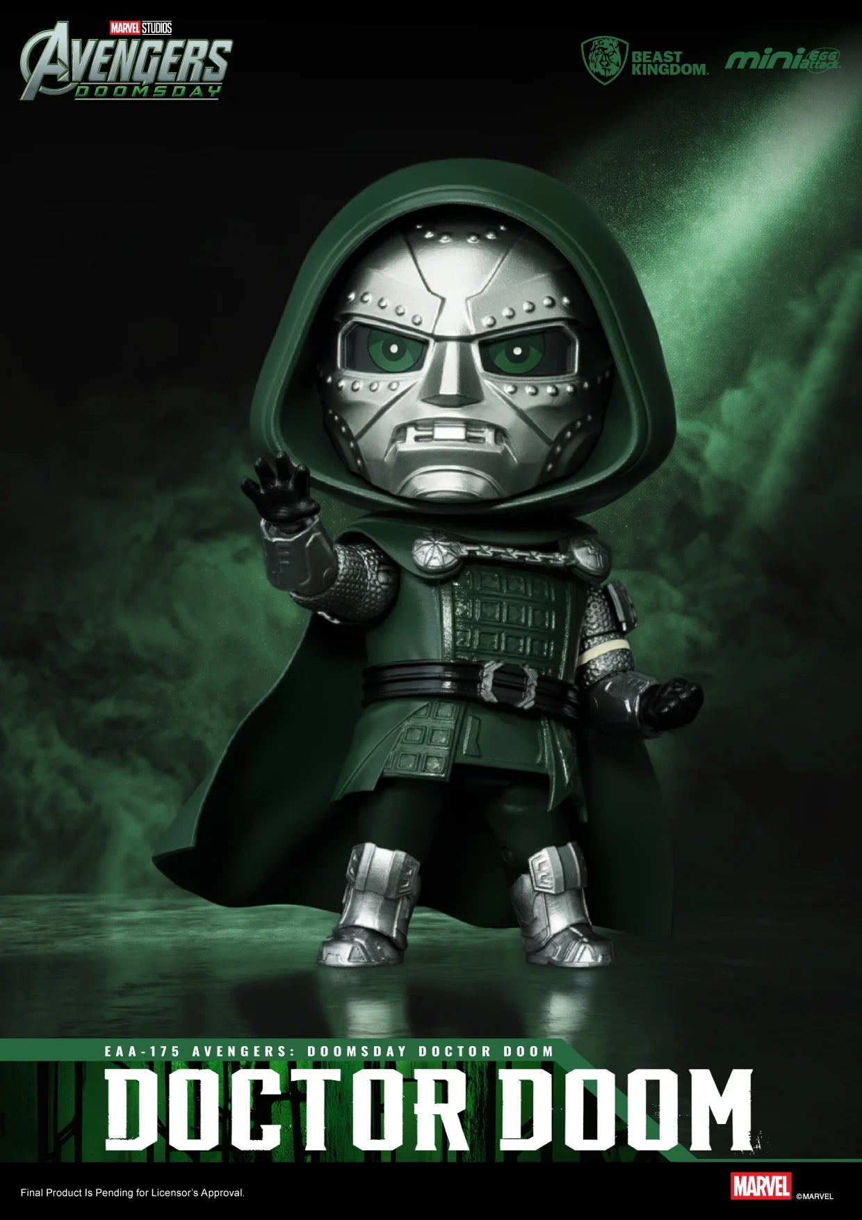 AVENGERS DOOMSDAY - Doctor Doom - Figure Egg Attack Action 12.3cm