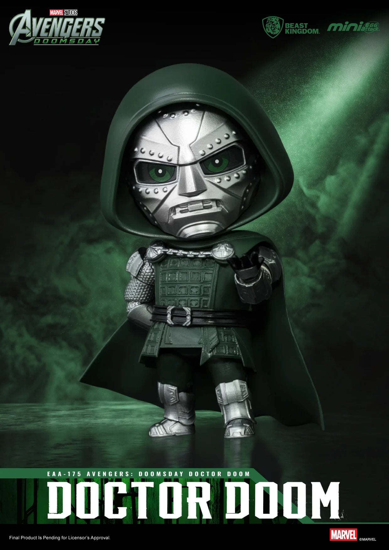 AVENGERS DOOMSDAY - Doctor Doom - Figure Egg Attack Action 12.3cm