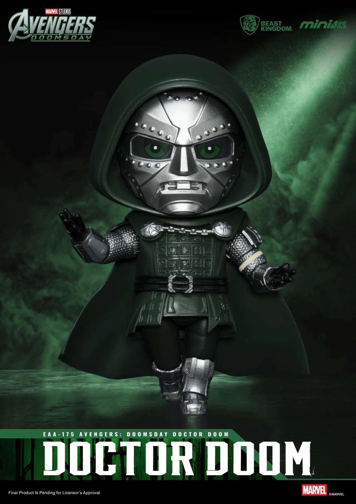 AVENGERS DOOMSDAY - Doctor Doom - Figure Egg Attack Action 12.3cm