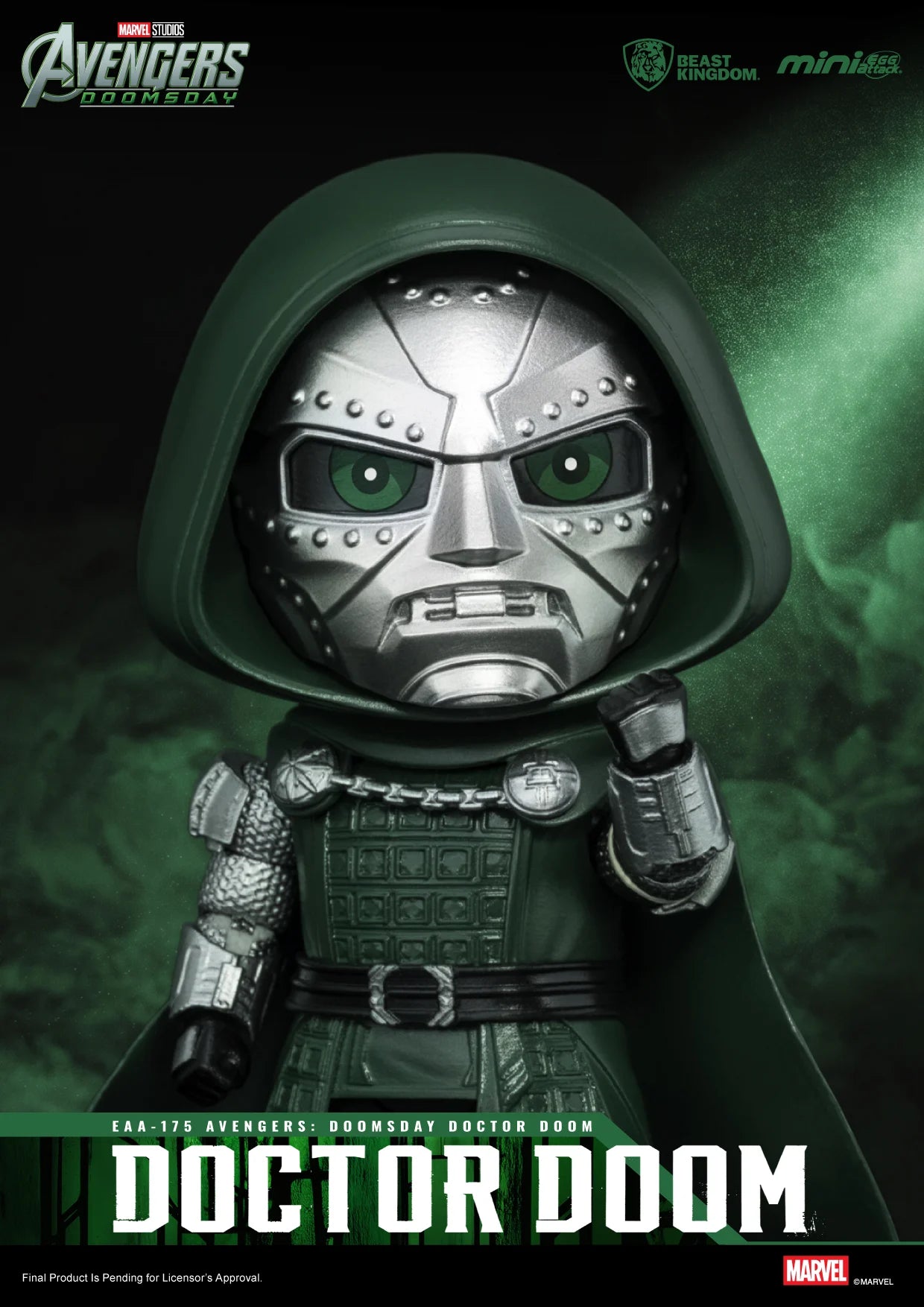 AVENGERS DOOMSDAY - Doctor Doom - Figure Egg Attack Action 12.3cm